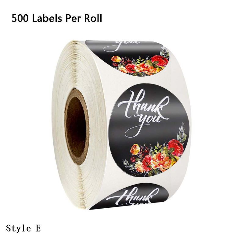 Cuộn hình dán &quot;Thank You&quot; dùng để trang trí sổ lưu niệm/ gói quà/ thiệp mời đa năng