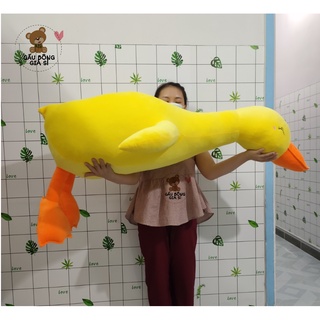 Gấu bông vịt lười size lớn vải miniso hàn quốc siêu mịn cao cấp