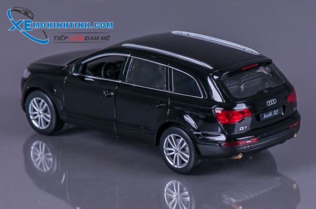 Xe Mô Hình Audi Q7 1:24 Welly - Đen