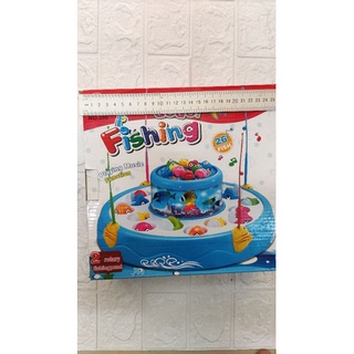 Hộp câu cá 3d ,2 tầng có nhạc