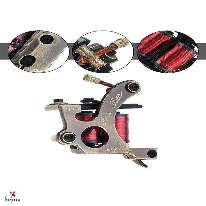 Bộ máy xăm Coil Devil Mask đi nét, đi bóng