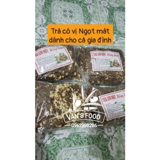 Freeship xtra_500g Trà sơn mật hồng sâm