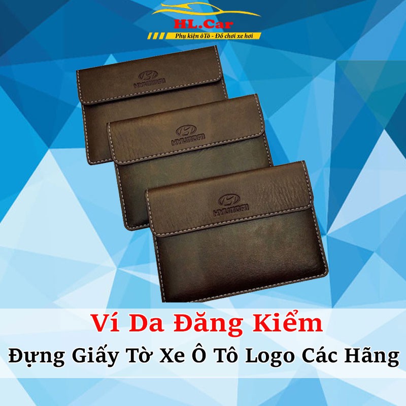 Ví Da Đăng Kiểm ,Đựng Giấy Tờ Ô Tô Tiện Lợi – Ví Da Đựng Đăng Kiểm Có Nhiều Loại Logo Các Hãng Xe Hơi