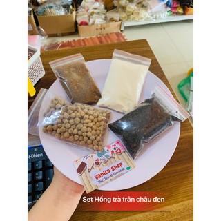Set nguyên liệu làm trà sữa tại nhà nhiều vị tự chọn-Tặng kèm công thức đi kèm