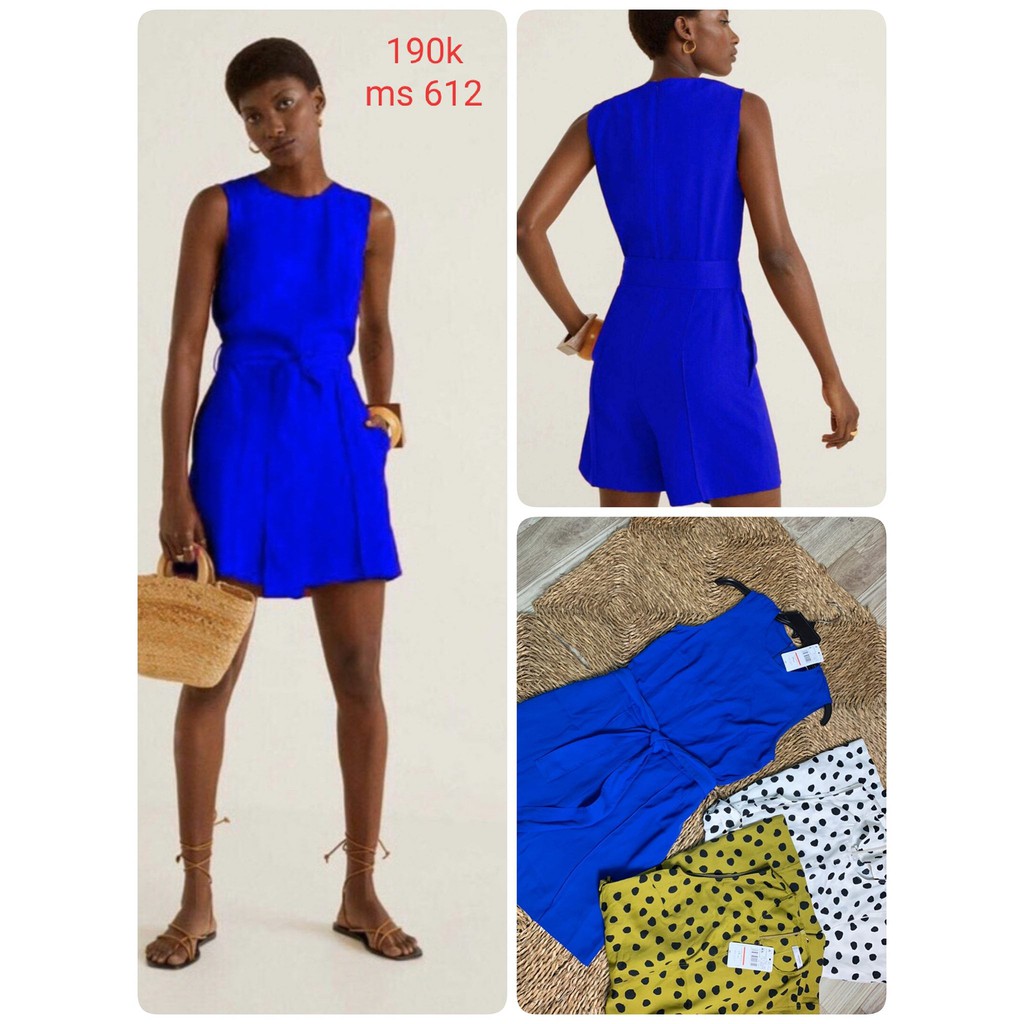 Jumpsuit short kèm belt VNXK