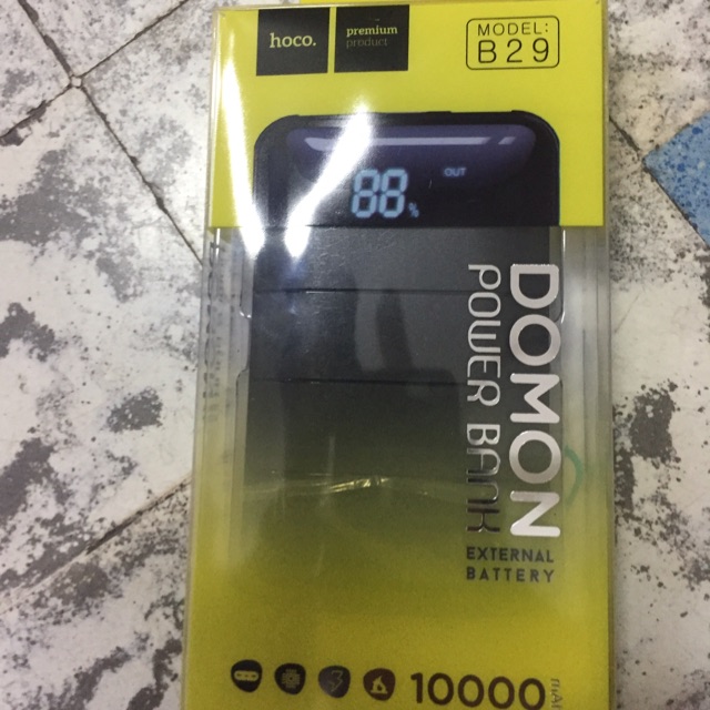 Pin sạc dự phòng Hoco Domon B29 10000mAh chính hãng