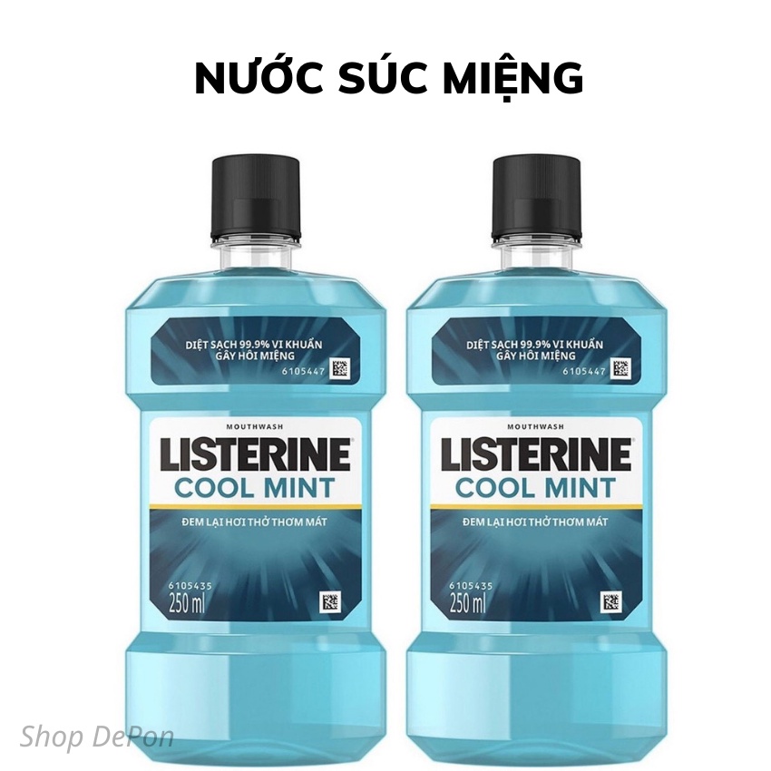 Nước Súc Miệng Listerine Nước Súc Miệng Ngừa Sâu Răng Chóng Hôi Miệng