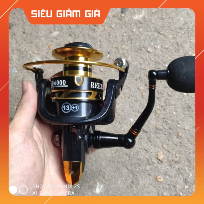 [Combo] [Combo] Máy Câu Cá Reelsking SF đủ size 1000 - 7000 chuyên câu lure, câu lance  [Giá rẻ] [Giá rẻ]