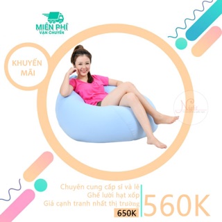 Ghế lười hạt xốp, ghế lười mẫu giọt nước GL003