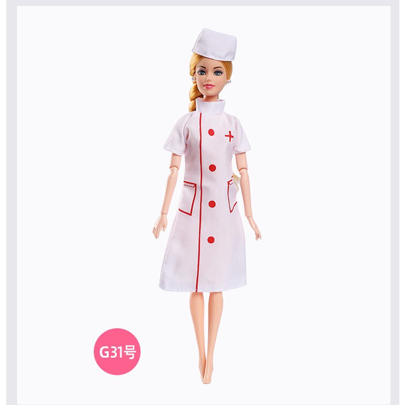 Đầm thời trang xinh xắn đáng yêu cho búp bê Barbie 30cm