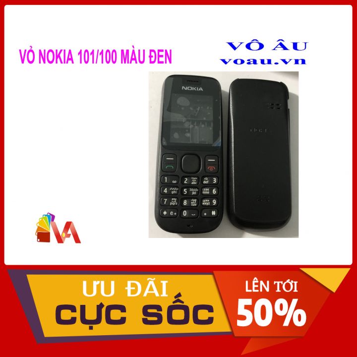 VỎ NOKIA 101 MÀU ĐEN