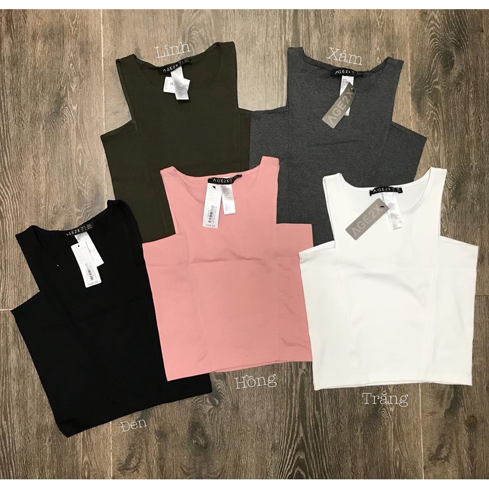 Áo Croptop Cutout Age2x