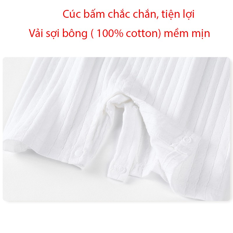 Bộ body đùi cộc tay 100% cotton cao cấp cho bé trai, bé gái 3-12kg _ BD55