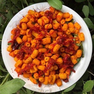 Nui sấy bò lá chanh 1kg/65k