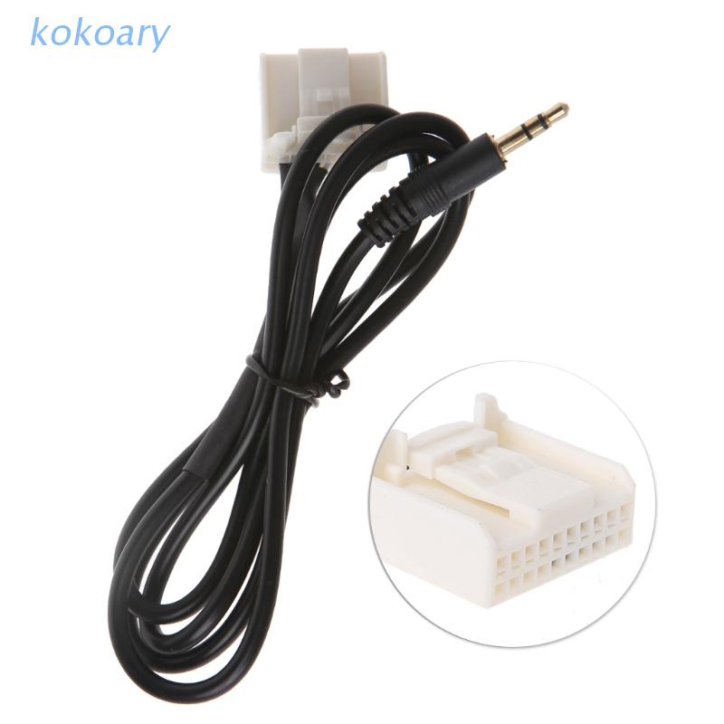 Dây cáp chuyển đổi âm thanh mp3 3.5mm aux chuyên dụng cho xe hơi Toyota