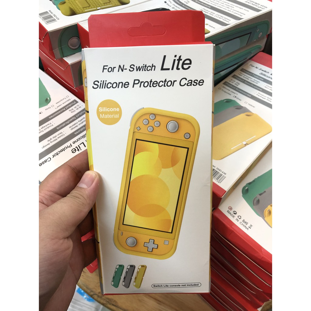 Ốp lưng Nintendo Switch Lite Xanh/ Xám/ Vàng - 15