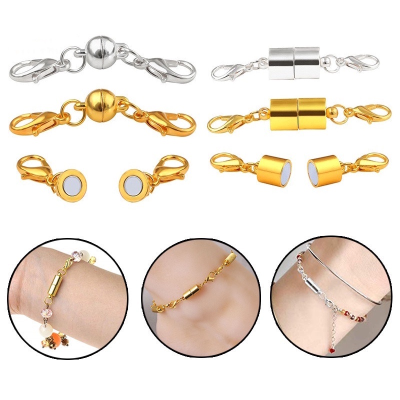 Khóa Dây Xích Cố Định Vòng Đeo Tay / Mặt Nạ Đa Năng Thời Trang DIY