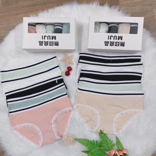 Com bo 2 sét quần lót cottong Muji