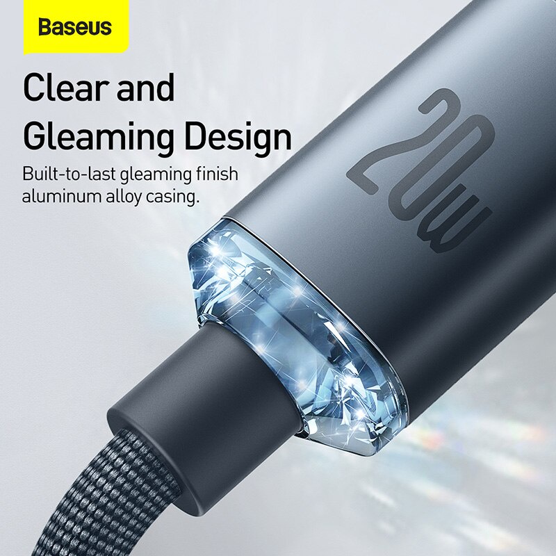 Cáp sạc nhanh BASEUS PD 20W loại C sang thích hợp cho For  14 Pro Max