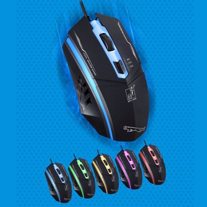 Chuột Game 199USB - 4D 1600dpi Nhiều Màu Sắc - VL