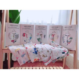 Khăn Sợi Tre Eden Anais Set 2 Cái Siêu Mềm,Ủ ,Quấn,Khăn Tắm Đa Năng