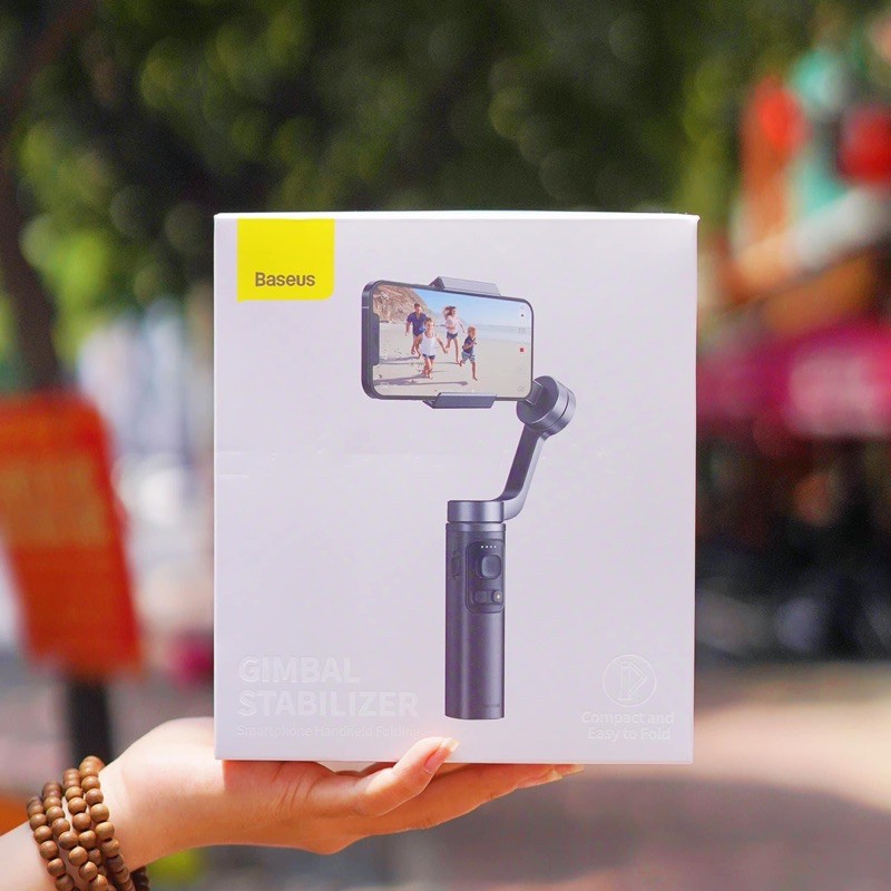 🌟CHÍNH HÃNG BASEUS 🌟 Gậy GIMBAL Baseus chống rung cao cấp chính hãng Compact & Fold BC02