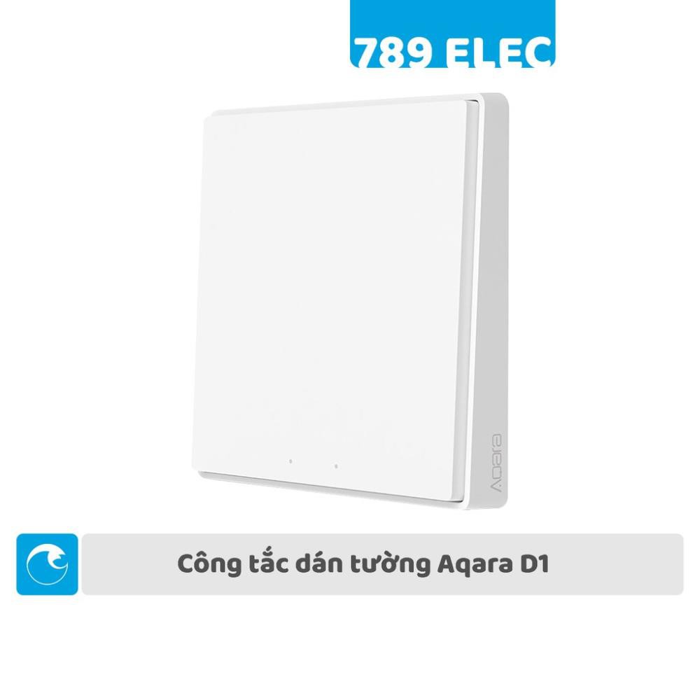 Công tắc thông minh dán tường Aqara D1 Zigbee - Một nút nhấn