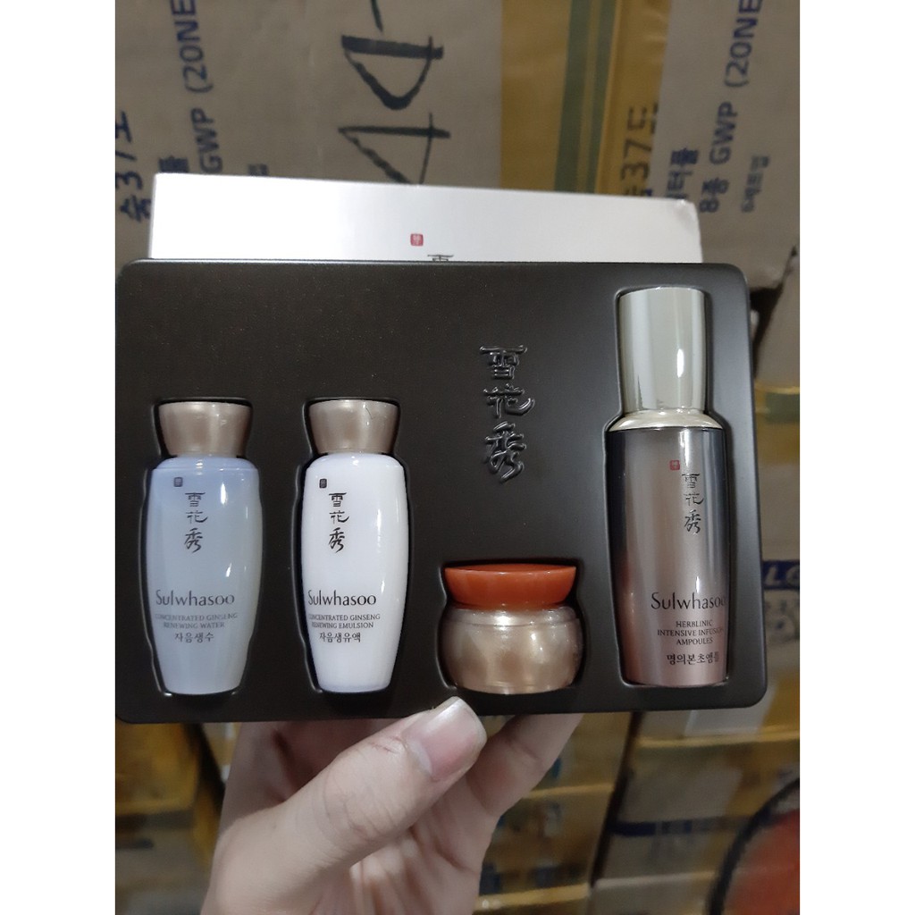 set mini Tinh chất phục hồi da 60 ngày mẫu mới 2017 Sulwhasoo | BigBuy360 - bigbuy360.vn