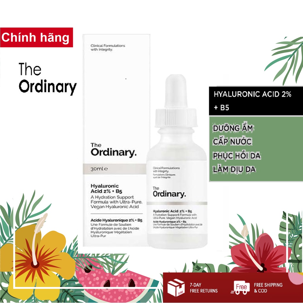 Tinh Chất cấp nước, phục hồi da Hyarulonic acid 2% + B5 The Ordinary 30ml | BigBuy360 - bigbuy360.vn