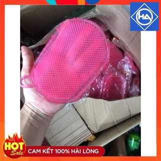 Bàn chải massage 2 mặt mềm mịn đả thông kinh lạc