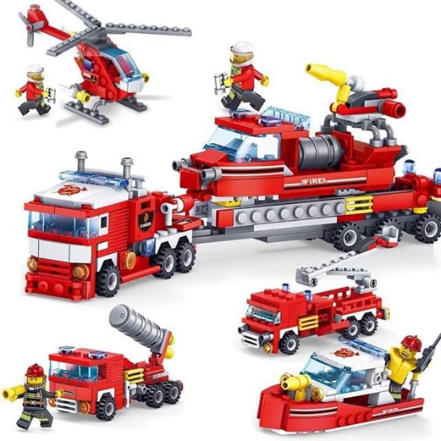 Lego bộ lính cứu hỏa thành phố