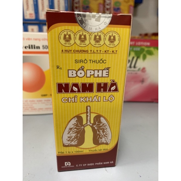 Siro bổ phế nam hà không đường