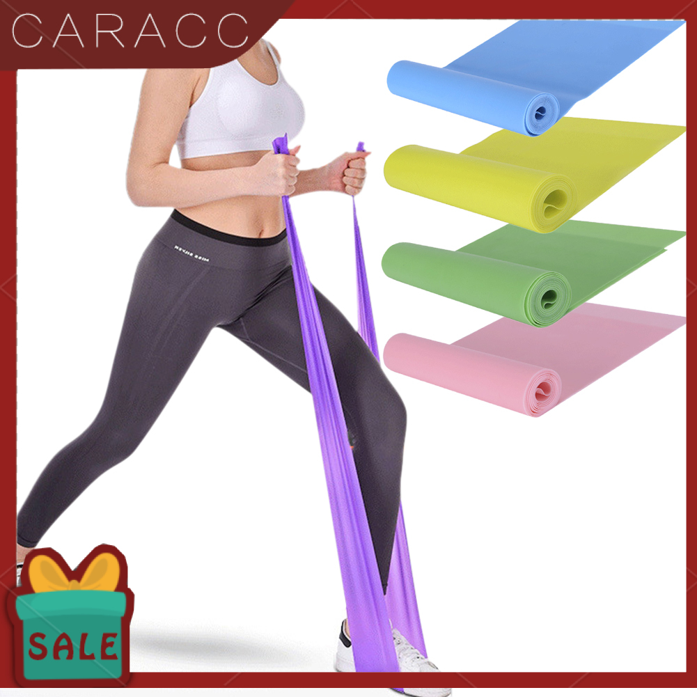 CarAcc Yoga Pilates Stretch Strap Belt Training Fitness Resistance Band Gym Equipment