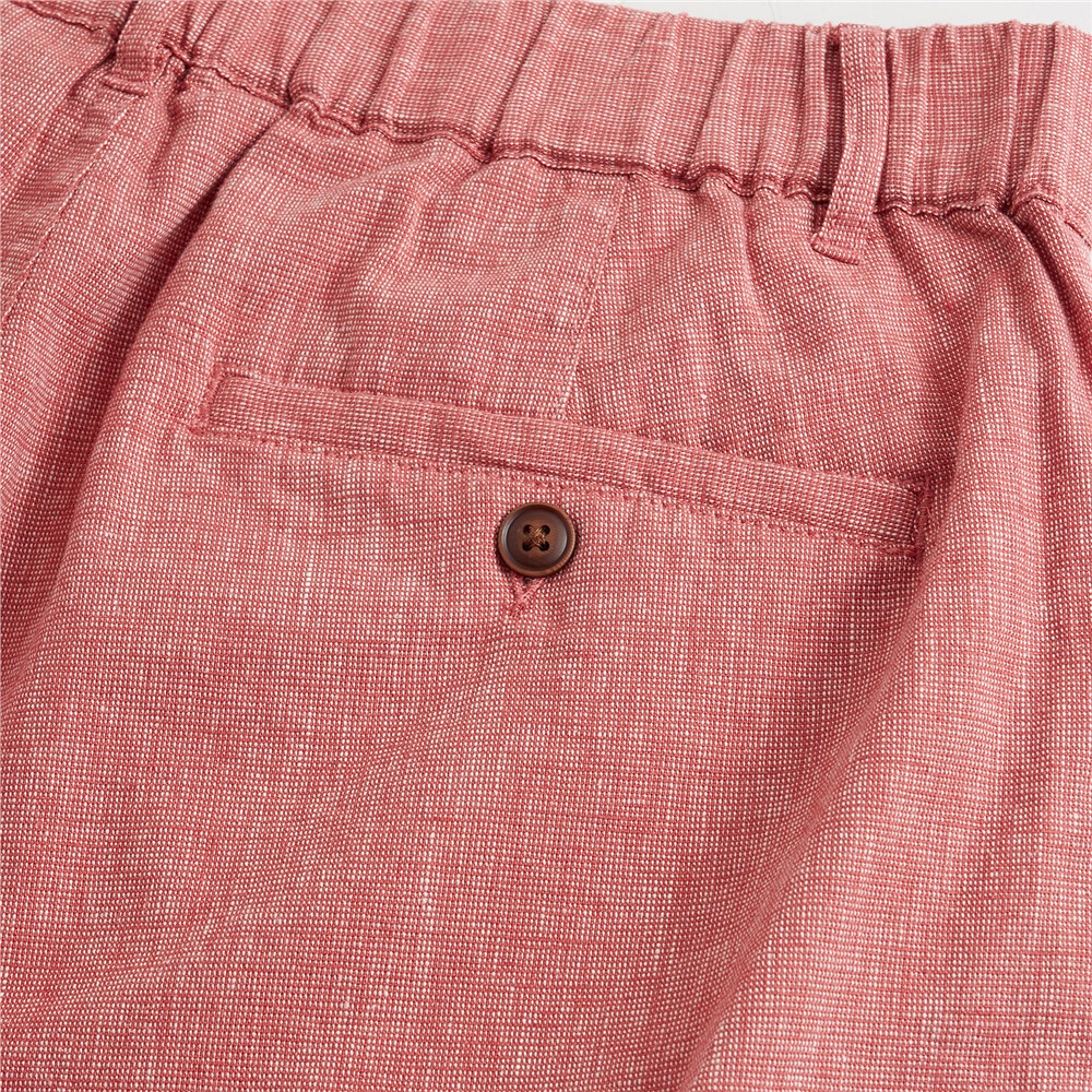 Quần Shorts Linen Nam Giordano 0110021795