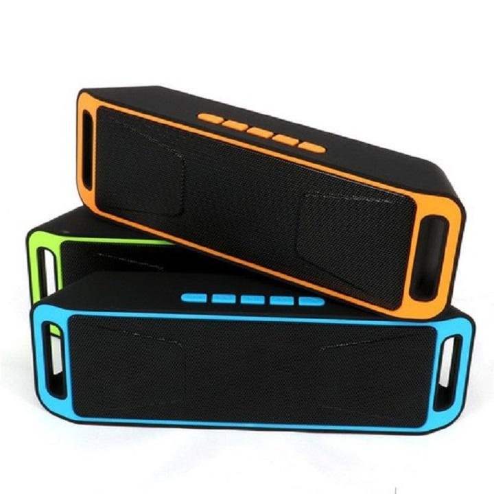 Loa Bluetooth Không Dây Chính Hãng SC208 Máy Tính Mini Dual Loa Di Động Nhỏ Stereo Xe Hơi