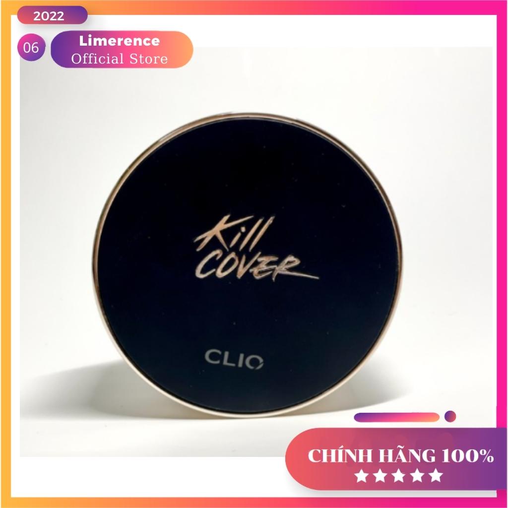 Phấn Nước Kiềm Dầu, Cố Định Lớp Trang Điểm Hoàn Hảo Clio Kill Cover Fixer Cushion SPF50+/PA+++ 15g