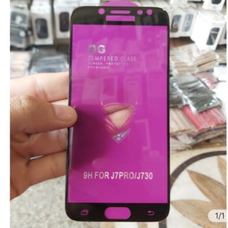Kính full màn OG khoan không thủng sam sung J7pro/J730