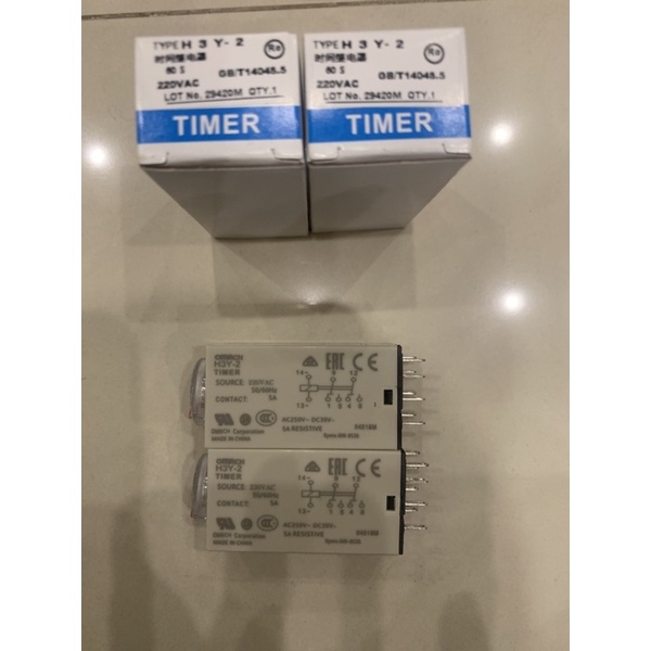 [RELAY/RƠ-LE] Rơ le timer Rơ le thời gian H3Y-2 ,H3Y-4