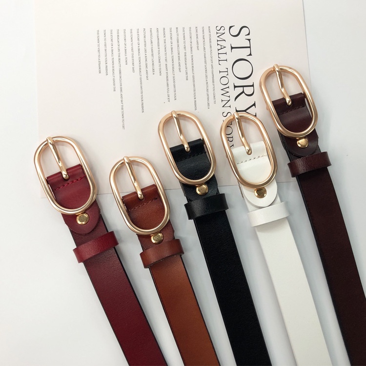Lỗi nhẹ ,Thắt lưng, dây nịt nữ, da thật, khóa kim loại thời trang cao cấp, hàng lỗi nhẹ thanh lý
