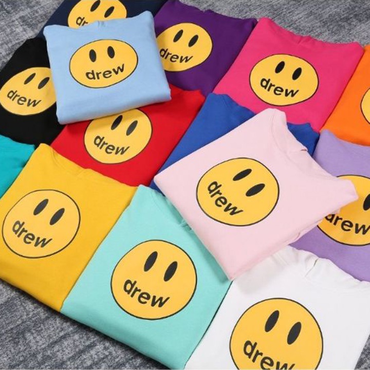 ÁO HOODIE DREW NỈ NGOẠI Unisex (HD2700 - Sticker) | BigBuy360 - bigbuy360.vn