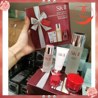 (cao cấp) Set Bộ Dưỡng Da Skii Pitera Regimen Signature Set 5 món chính hãng