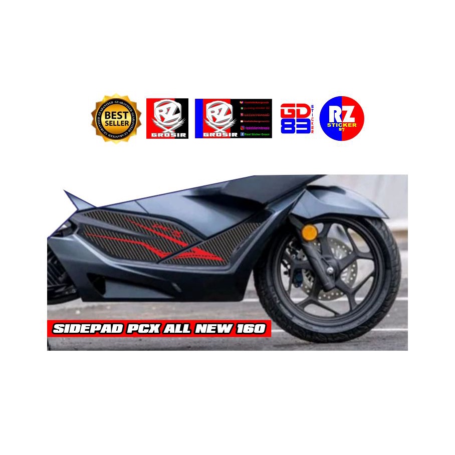 Miếng dán trang trí bình xăng cho xe honda PCX 160 all PCX 160