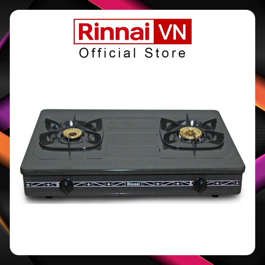 [Mall] Bếp Gas Đôi Rinnai RV-375(G)N - Bảo Hành 2 Năm - giảm 70k Phí Ship