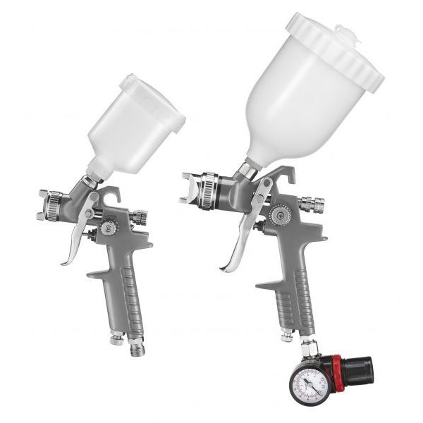 BỘ DỤNG CỤ SÚNG PHUN SƠN DÙNG HƠI CẦM TAY HIỆU OZITO ASG-GFK MỚI 100% CHÍNH HÃNG NHẬP KHẨU ÚC