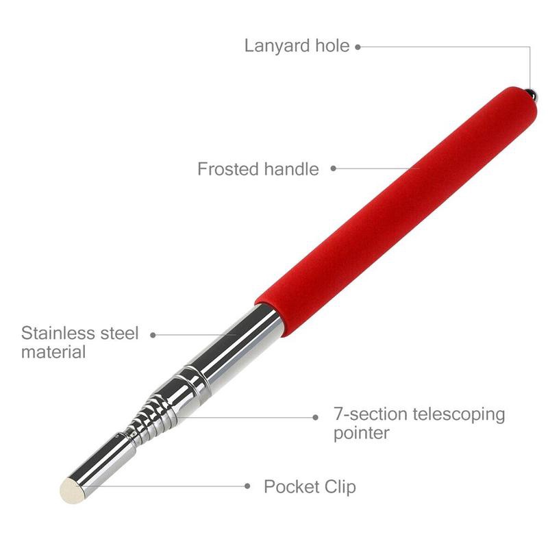 Gậy trắng kéo dài thu gọn được cho giáo viên L6R5