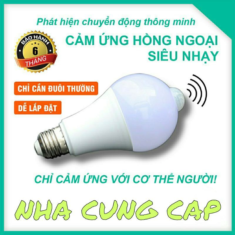 BÓNG ĐÈN CẢM ỨNG HỒNG NGOẠI