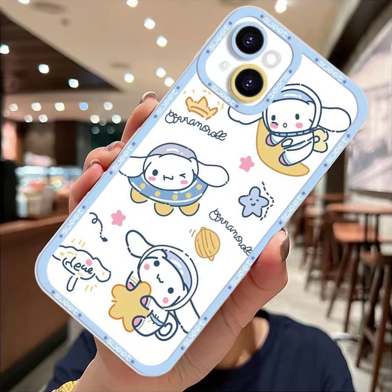 Ốp Điện Thoại Silicon Mềm Trong Suốt Chống Sốc Hình Cún Dễ Thương Cho iPhone 13 12 11Pro Max X XR Xs Max 6 6S 7 8 Plus