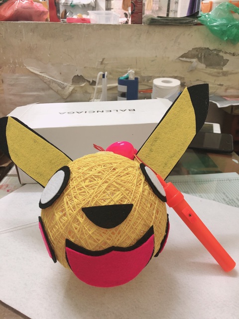 Đèn lồng handmade pikachu