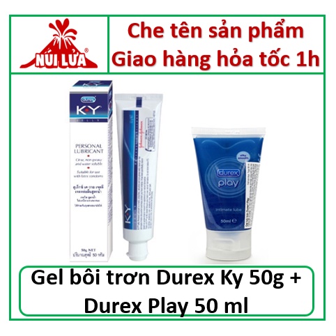 COMBO 1 Gel Durex Play 50ml + 1 Gel KY 50g