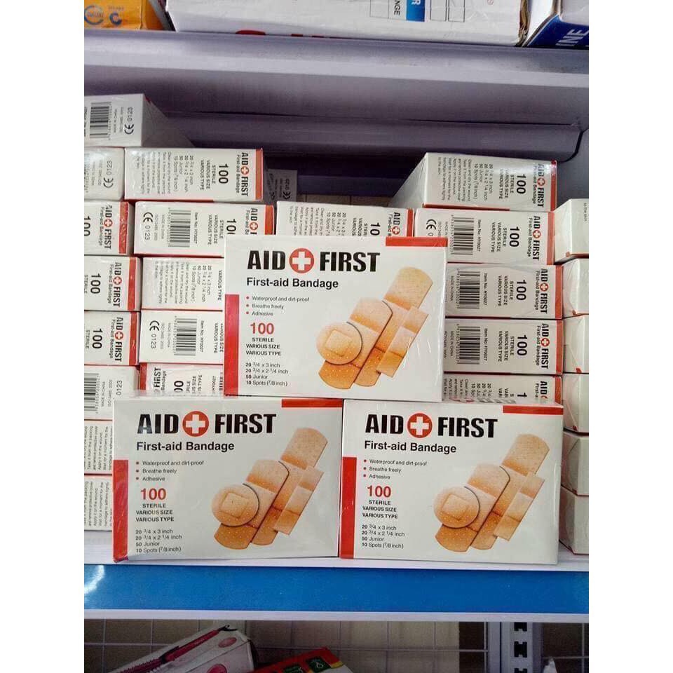 [Hot]-Băng keo cá nhân AID FIRST